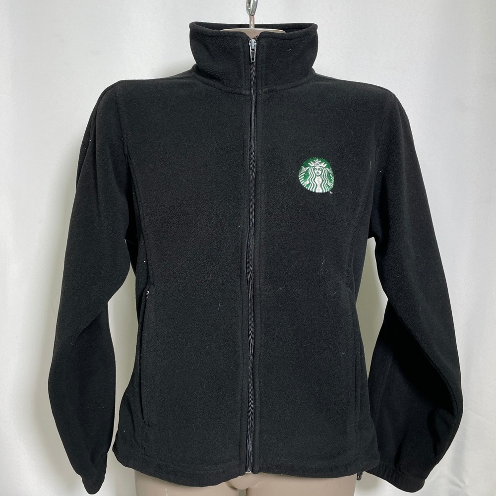 Starbucks Employee Colorado Timberline Full Zip Fleece Jacket Women's MEDIUM